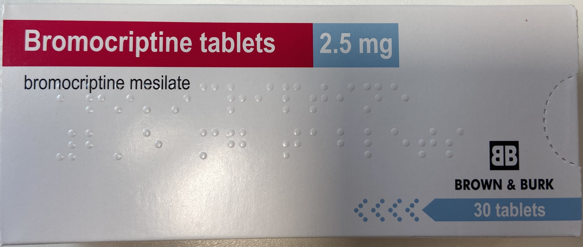 Bromocriptine product image UK