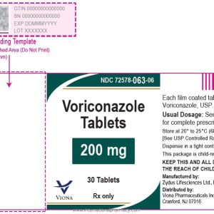 Voriconazole product image UK
